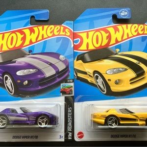 2 DODGE VIPER RT/10